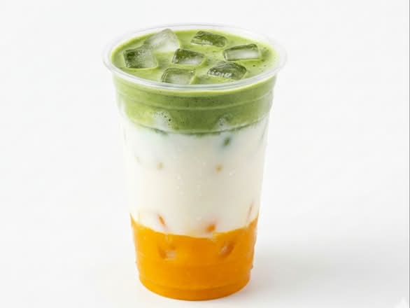Mango Matcha Latte