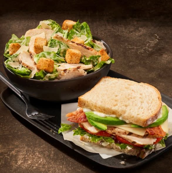 Sandwich and Salad