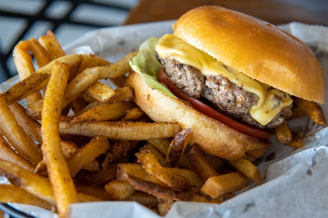 Kids Cheeseburger & Fries