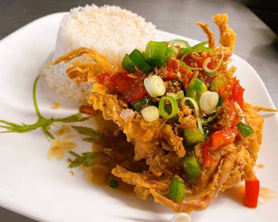 Soft Shell Crab on Rice