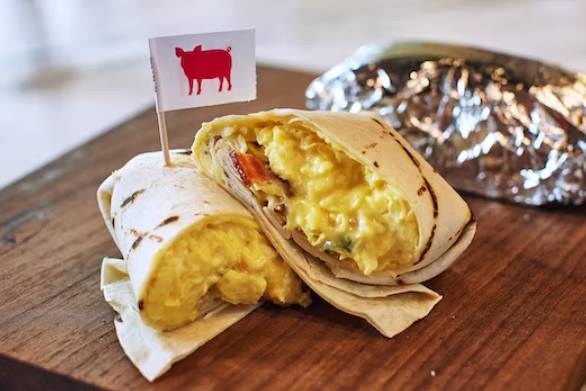 Bacon, Egg & Cheese Burrito