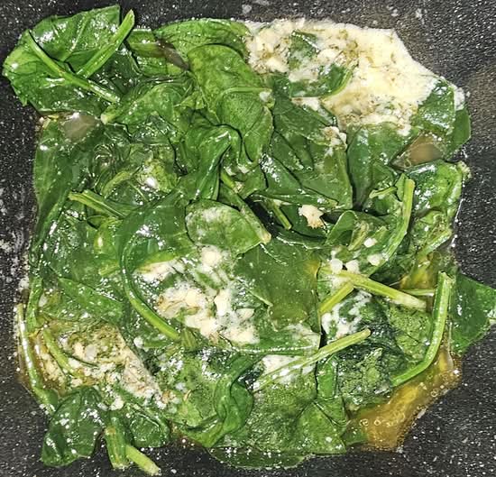 SAUTEED SPINACH