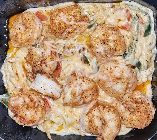 Rasta Pasta Shrimp