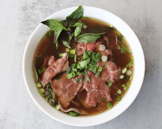4. Rare Steak & Flank Pho