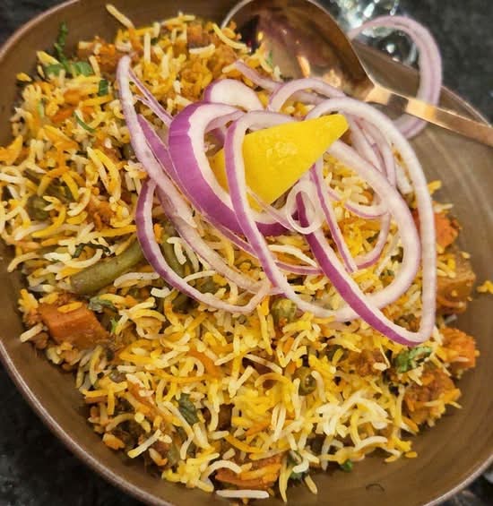 Lime & Lemon Special Veg Biryani