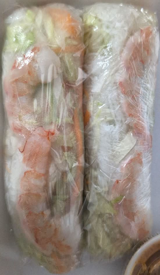 Summer roll shrimp