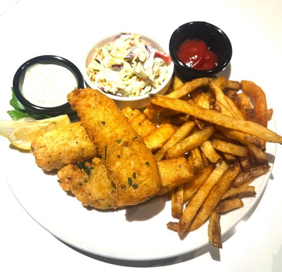 IPA Beer Battered Fish & Chips (3pc)
