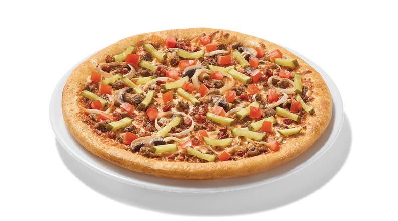 Smash Burger Pizza