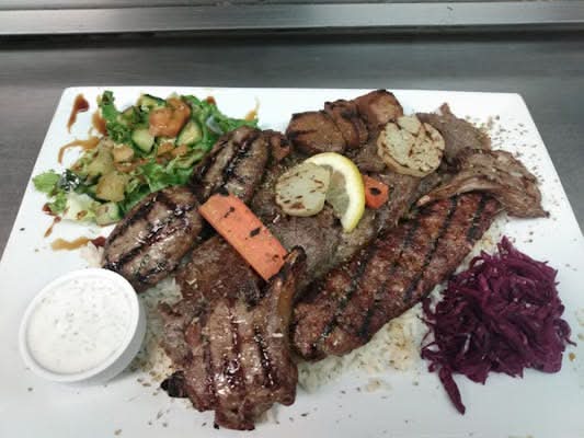 Lamb Mixed Grill Platter