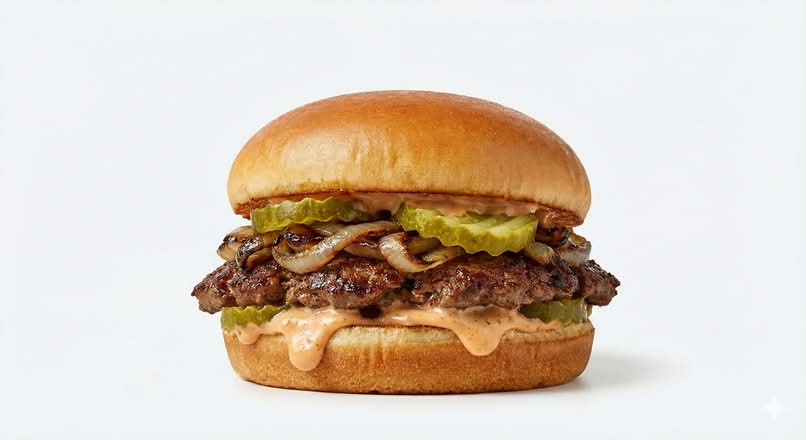 Double Smash Burger only
