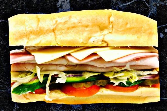 Turkey, Ham, & Cheese Roll