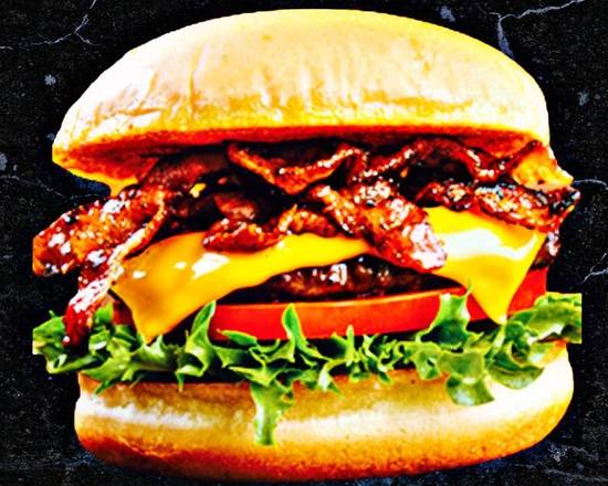 Hamburger and Bacon