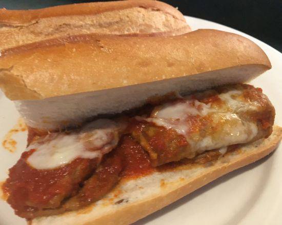 Eggplant Parm Sandwich