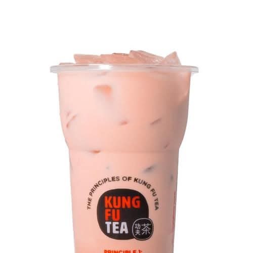 Strawberry Soy Latte