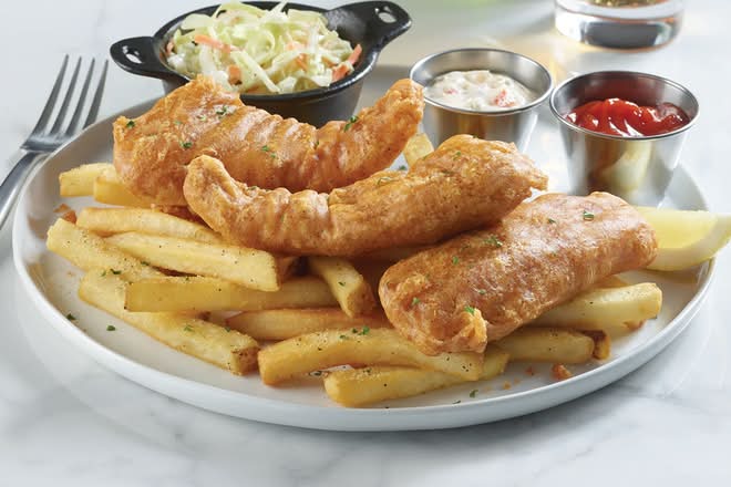 Beer-Battered Fish & Chips
