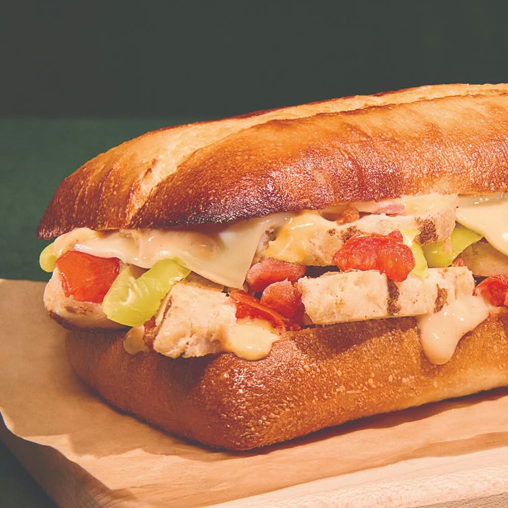 Chicken Bacon Ranch Oven-Toasted Sandwich