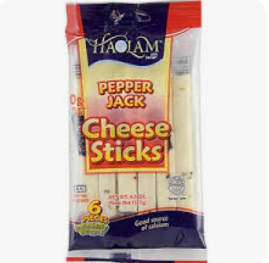 Pack Haolam Pepper Jack Cheese Sticks