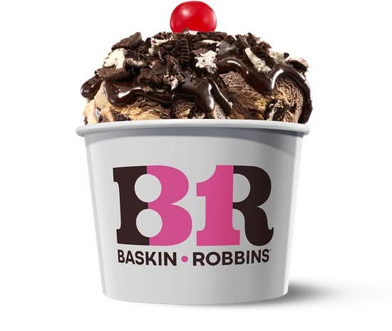 OREO® Brookie Batter 3 Scoop Sundae