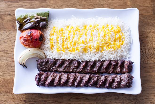 Beef Koobideh Plate