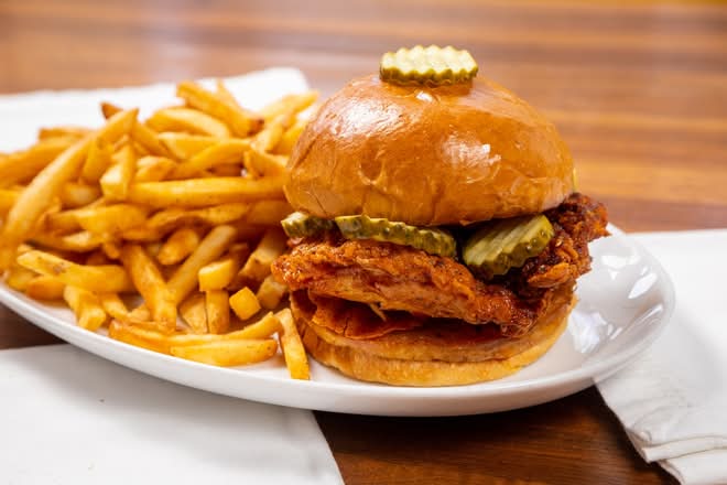 Hell's Chicken Sandwich