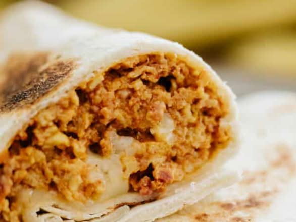 Huevos Con Chorizo Burrito