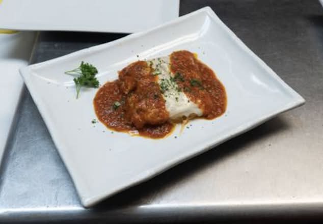 Lasagna Della Casa with Tomato Sauce
