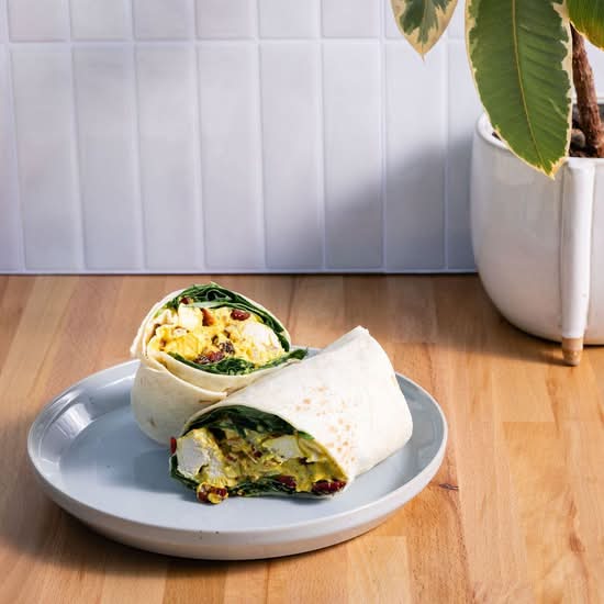 Curry Chicken Salad Wrap