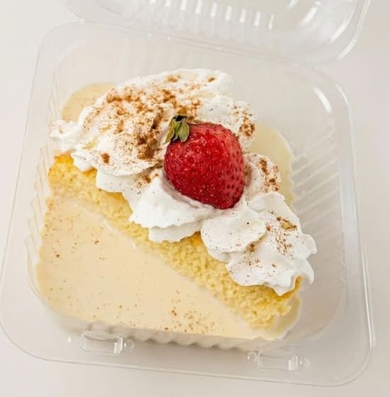 Tres Leches with Strawberries