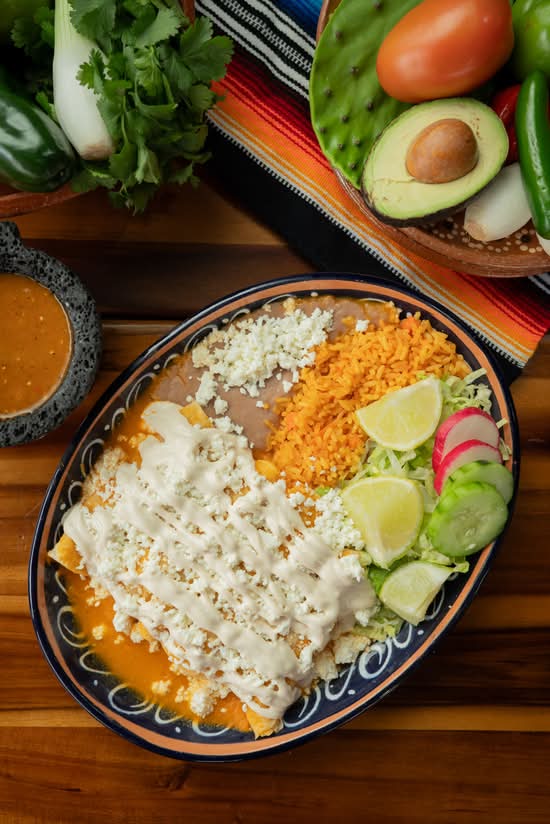 Enchiladas Rojas
