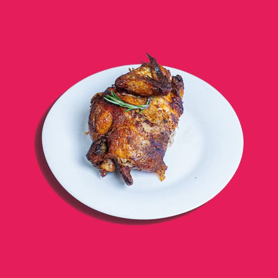 1/2 Pollo/ 1/2 Chicken
