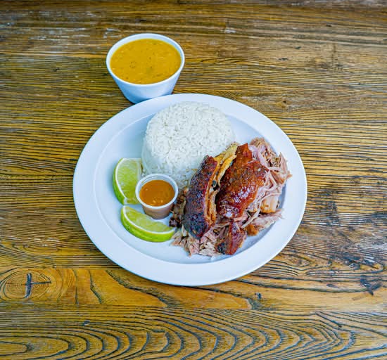 Pernil/ Roast Pork Lunch