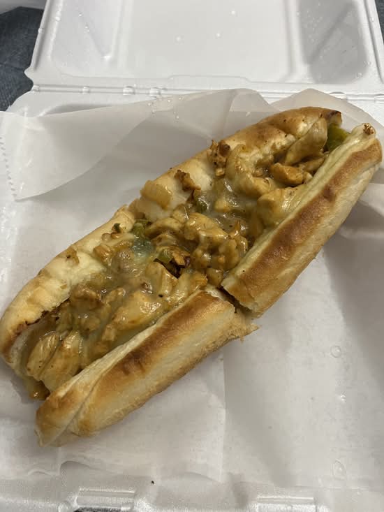 Chicken Philly Cheese Sub