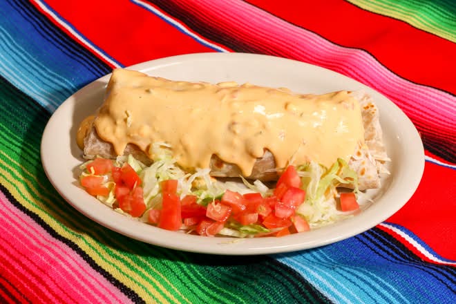 Pulled Chicken Burrito
