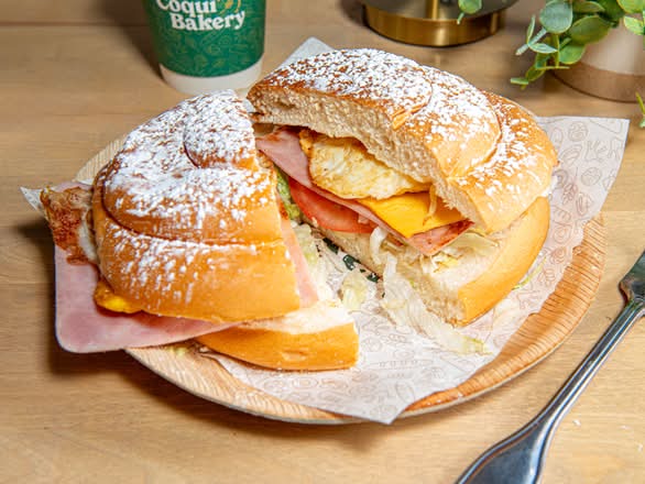Mallorca Ham, Egg & Cheese