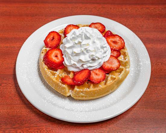 Waffle with Fresh Berries