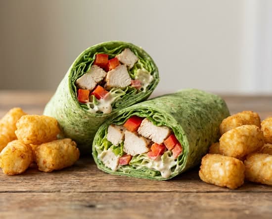 Cilantro Caesar Wrap
