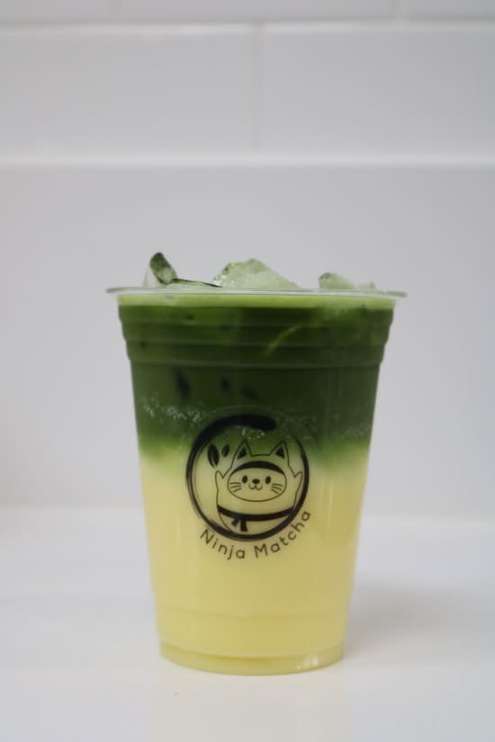 Matcha Mango Latte