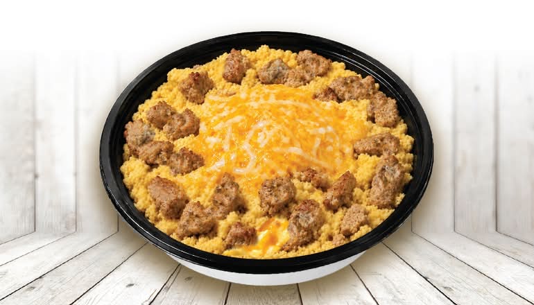 SAUSAGE EGG & CHEESE BOWL