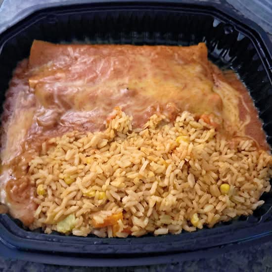 #4 Two Cheese Enchiladas