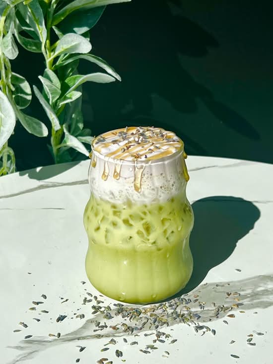 Lavender Matcha 🍯💜