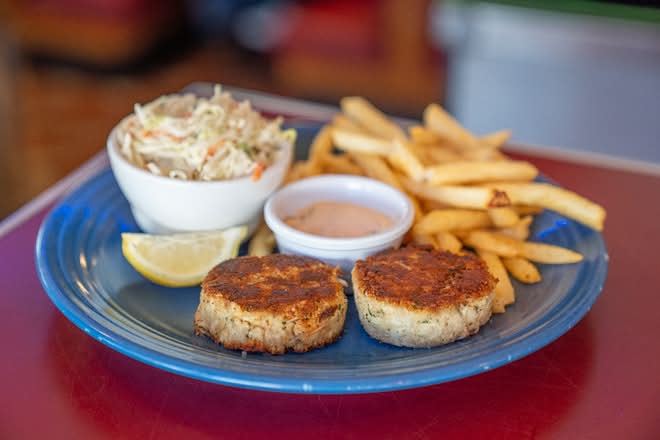 Crab Cake Dinner