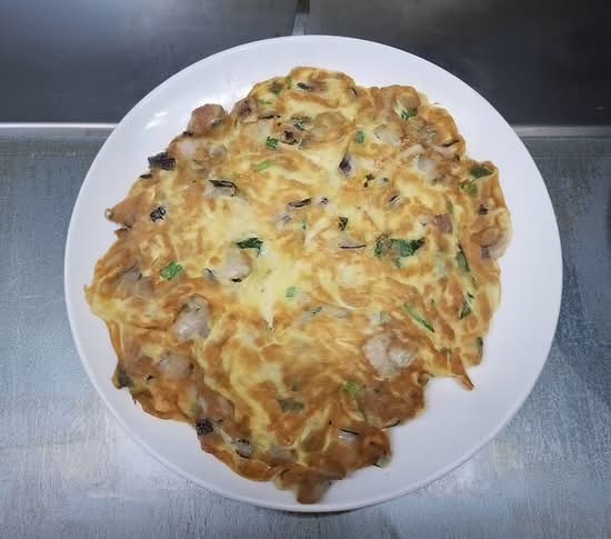 Dried Turnip Omelette