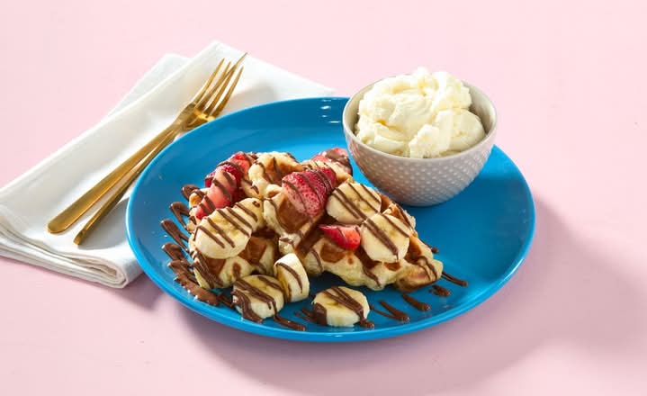Berry Banana Bliss Croffle