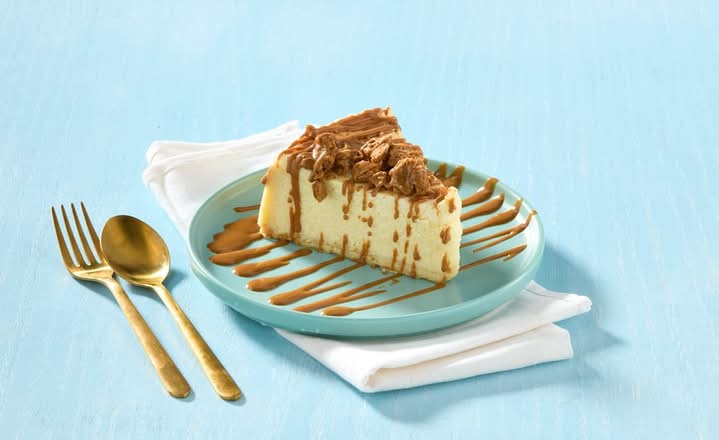 NY Lotus Cheesecake Slice Only