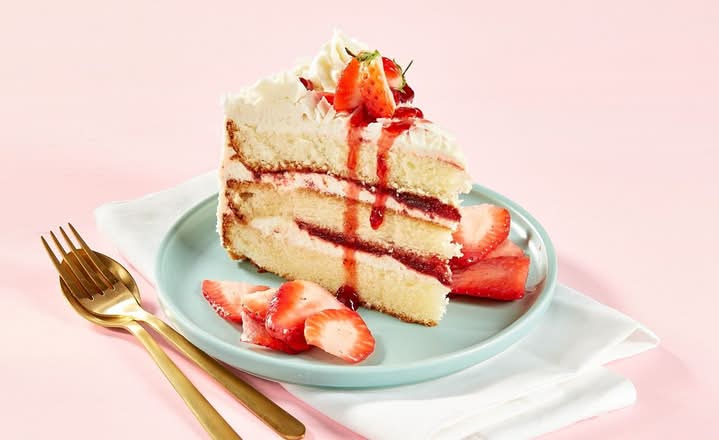 Strawberry Shortcake Slice Only