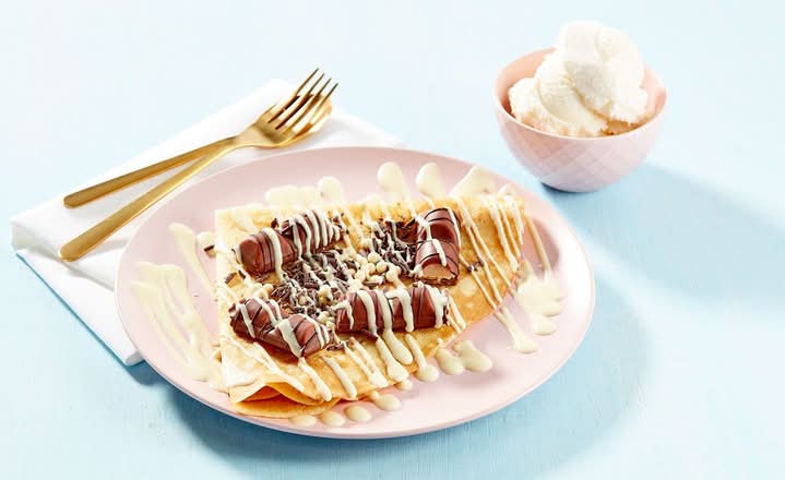 Wh Choco Hazelnut Crepe