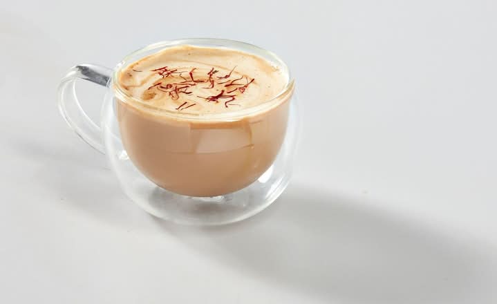 Saffron Latte