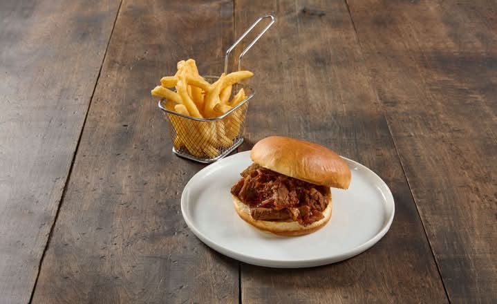 BBQ Beef Brisket Sandwich