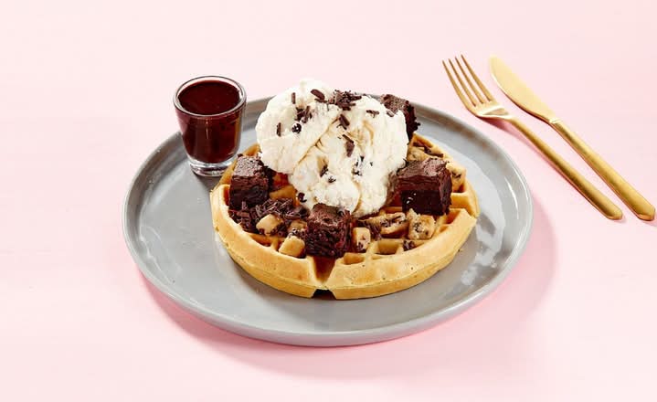 Cookie Monster WAFFLE