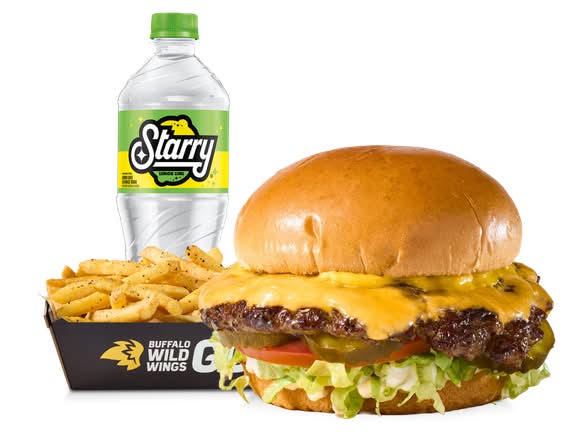 All-American Single Cheeseburger Combo